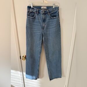 WOMENS Abercrombie & Fitch 90s Relaxed High Rise Jean